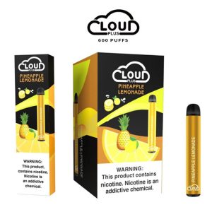 Cloud Bar Plus 600+ Puffs Disposable Vape Long Lasting & Convenient (Pineapple Lemonade)