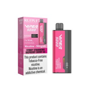 Rufpuf Viper Disposable – Sydney Strawberry Raspberry Cherry Ice 50mg (9000Puffs)