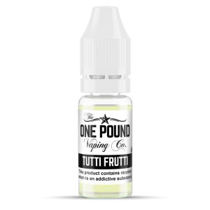 Tutti Frutti Flavour E-Liquid by The One Pound Vaping Company (10ml)