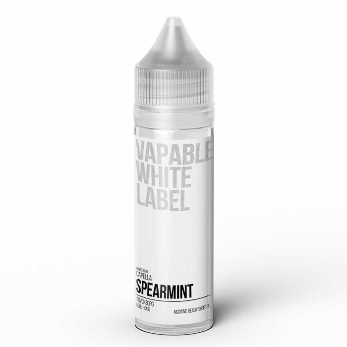 Spearmint Flavour Shortfill E-Liquid Made With Capella (50ml)