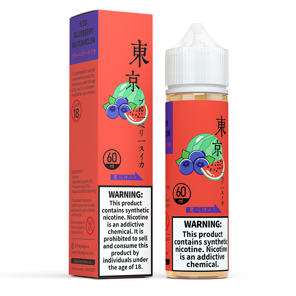 Tokyo Iced Blueberry Watermelon 60ml - Image 2